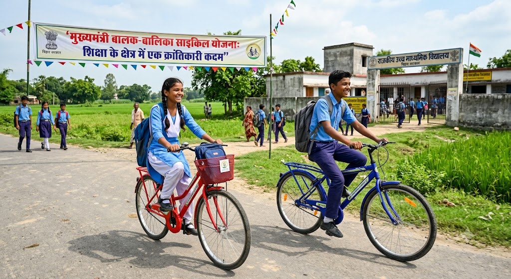 मुख्यमंत्री बालक-बालिका साइकिल योजना: शिक्षा के क्षेत्र में एक क्रांतिकारी कदम
