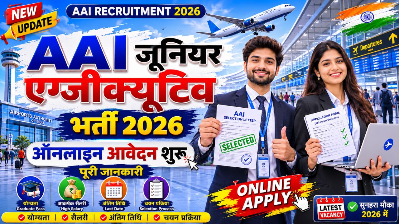 AAI Junior Executive Recruitment 2026