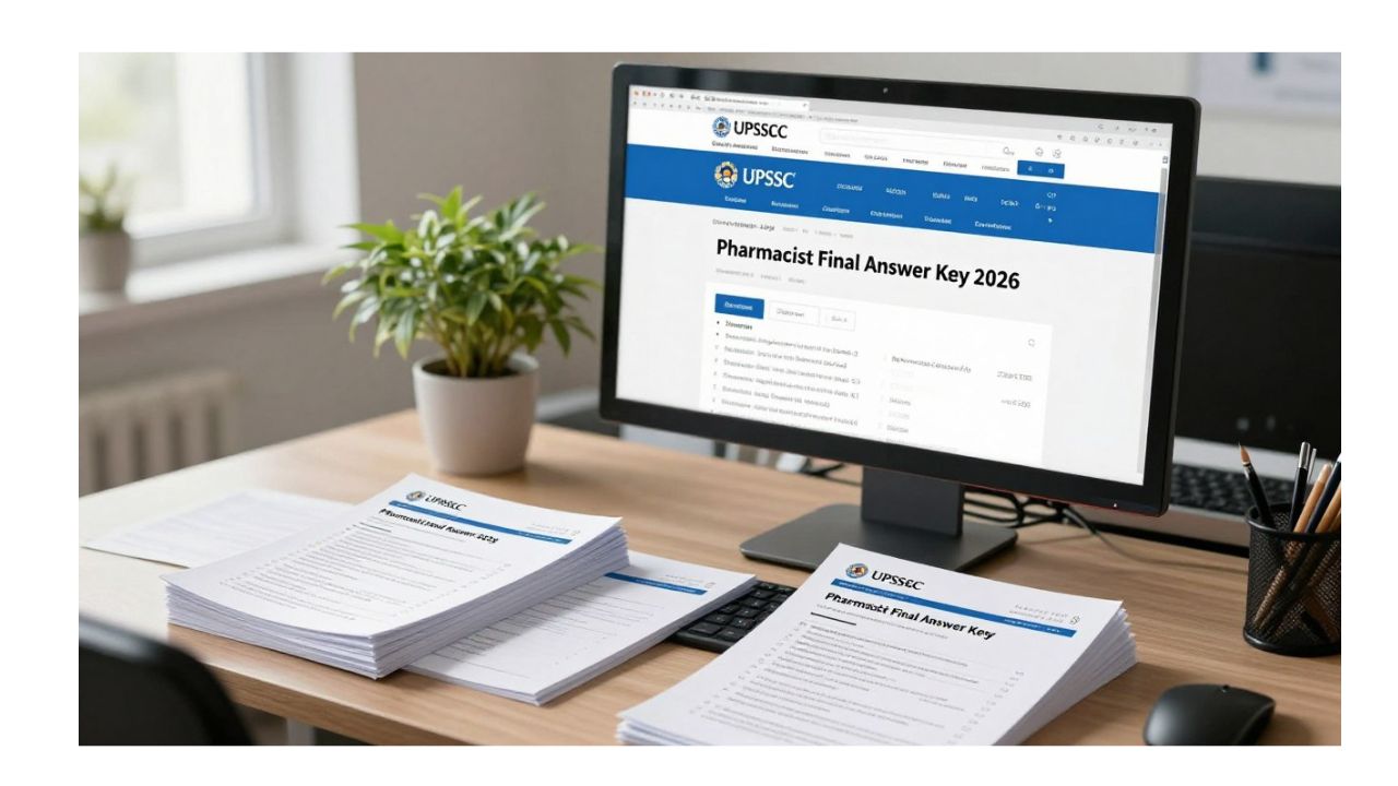 Upsssc pharmacist final answer key 2026