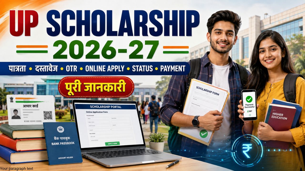 UP Scholarship 2026-27
